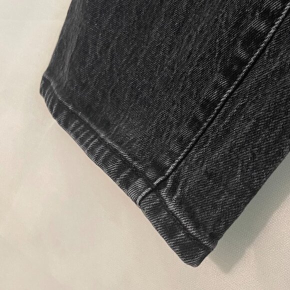 Black Denim Mom Jeans | High Waist - Picture 6 of 9